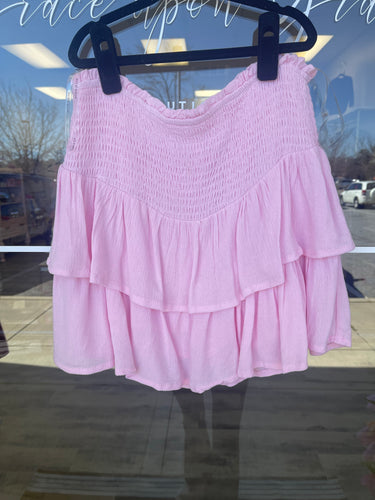 Skirt, built in shorts, teen skirt, tween style, children’s boutique , pink skirt, casual skirt