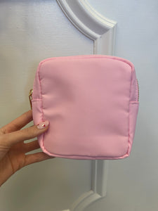 Light pink square bag
