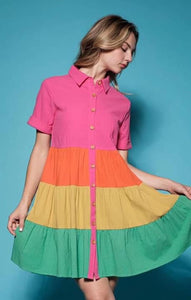 Color block Dress
