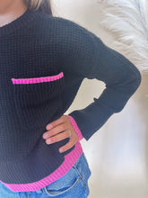Load image into Gallery viewer, Pink Peakaboo Sweater
